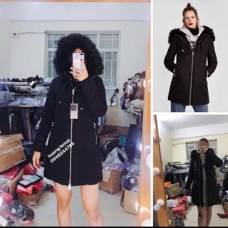 parka lót lông zara auth có sẵn xs