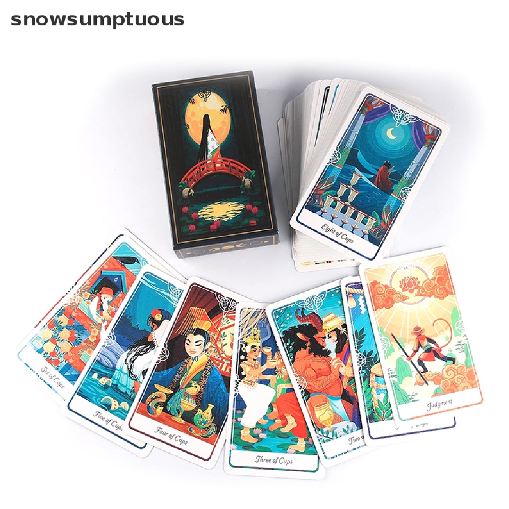 Bộ bài tarot hình vẽ lấy cảm hứng từ dân gian và truyện cổ tích