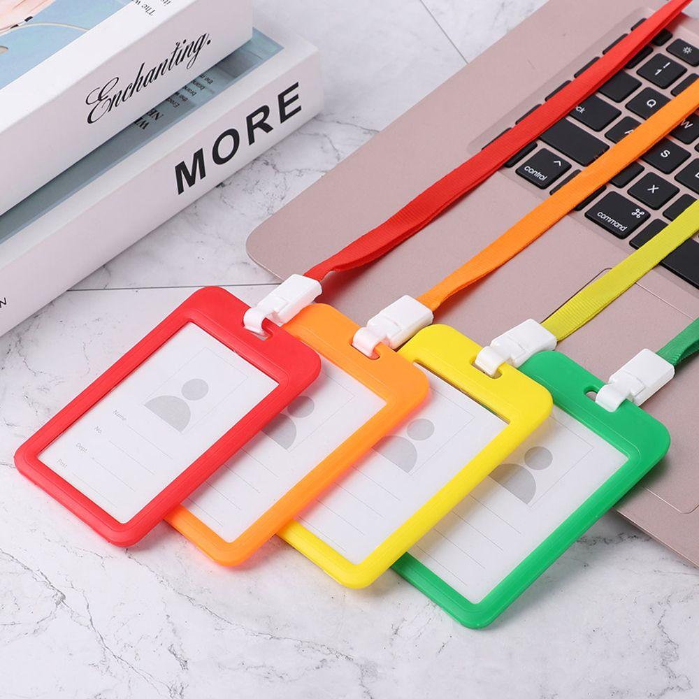 CLEVER Ví Đựng Thẻ Nhiều Màu Có Dây Đeo Tiện Dụng