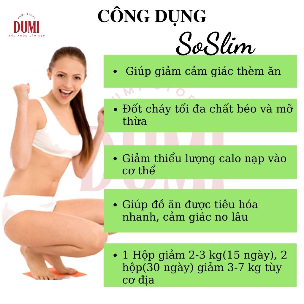 Kẹo Giảm Cân SoSlim Chính Hãng MERRY STORE Rong Nho Nấm Linh Chi Giảm Cân Hiệu Quả An Toàn, Đánh Bay Mỡ Toàn Thân