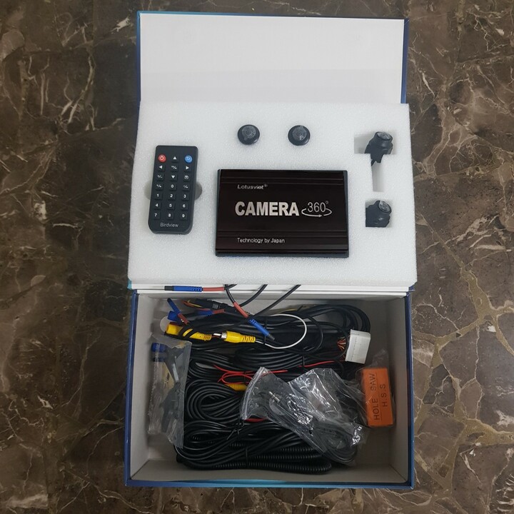 Camera hành trình 360 độ chuẩn AHD dành cho tất cả các loại xe ô tô có màn hình hiển thị LV-558 | BigBuy360 - bigbuy360.vn