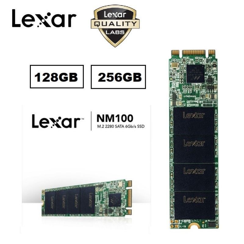 Ổ Cứng SSD Lexar NM100 M.2 2280 SATA III 128GB / 256GB - Hàng Chính Hãng | BigBuy360 - bigbuy360.vn