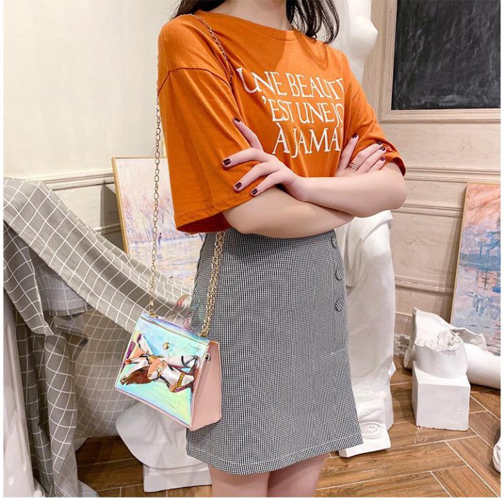 Túi xách nữ đeo chéo mini siêu xinh DC03 túi xách mini TX Chip Xinh