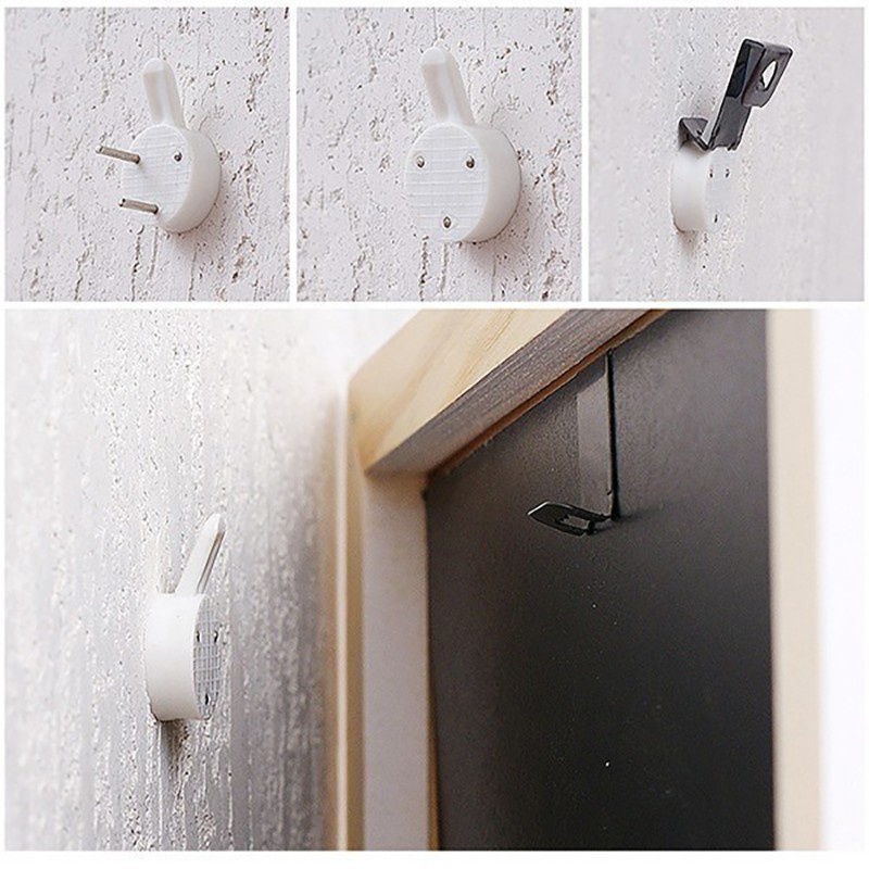 Combo 10 đinh 3 chân treo khung ảnh treo tranh canvas không cần khoan tường - MEN DECOR