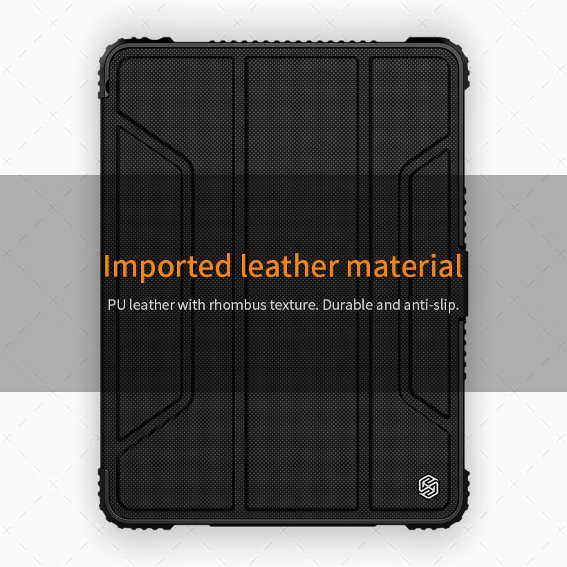 [Mã ELMS5 giảm 7% đơn 300K] BAO DA IPAD 9.7 2018 - 2017 NILLKIN BUMPER CHỐNG SỐC CHÍNH HÃNG HÀNG CHUẨN | BigBuy360 - bigbuy360.vn