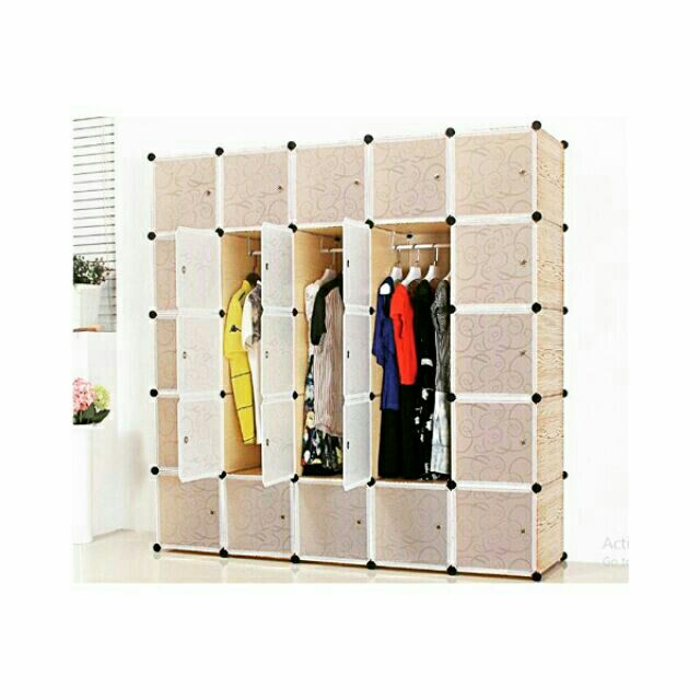 Tủ nhựa lắp ghép 25 ô size lớn
