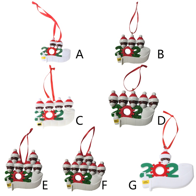 Phụ Kiện Trang Trí Cây Thông Giáng Sinh 2020 Gồm Khăn Giấy Vệ Sinh Mặt Miệng Và Nước Rửa Tay DIY