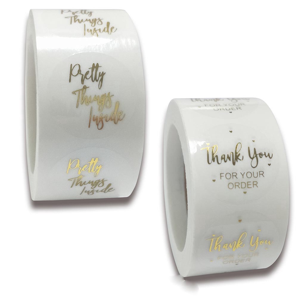 500 Miếng Dán Chữ Thank You For Your Order
