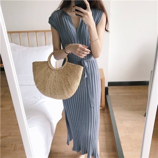 Váy dài xẻ tà