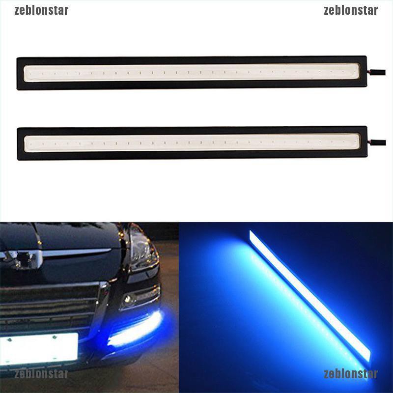 ❤Đèn LED Cob Hình Ngôi Sao Màu Xanh Dương Và Trắng Tiện Lợi Cho Xe Hơi