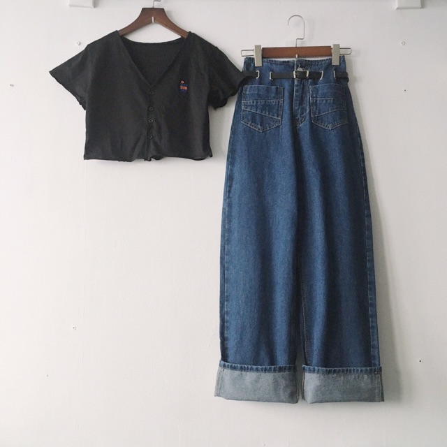 [ẢNH THẬT ĐỘC QUYỀN REPLEI1986] Quần jeans suông 7138 | BigBuy360 - bigbuy360.vn