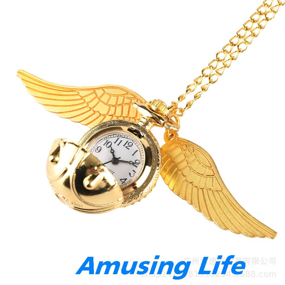 Quartz Pocket Watch Mới Harry Potter Trái Snitch Bóng Lớn Cánh Retro Thạch Anh Nhỏ Đồng Hồ Bỏ Túi Nhà Sản Xuất Bán Buôn | BigBuy360 - bigbuy360.vn