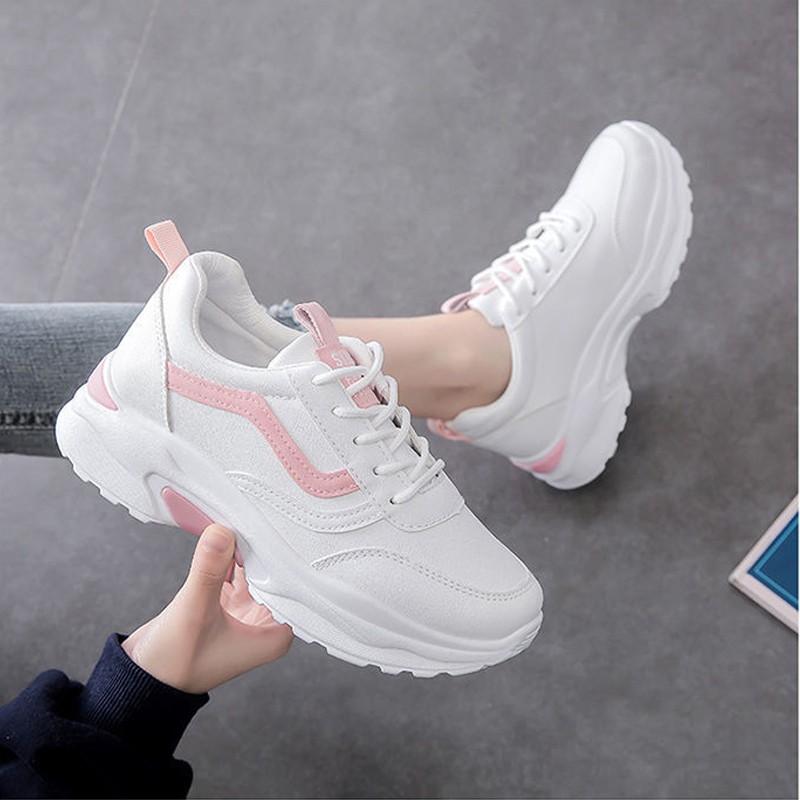 [Mã FAGREEN245 giảm tới 30K đơn 99K] Giày Thể Thao Nữ Sneaker LIMOU đế cao 6 phân, êm nhẹ | BigBuy360 - bigbuy360.vn