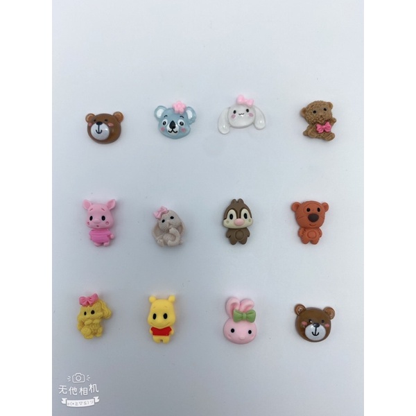 Charm nail,Charm hoạt hình búp bê đủ mẫu trang trí móng