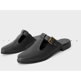 giày lười nam cao cấp đế bệt Sabo Nam, phong cách Retro - HOUDITA SB02