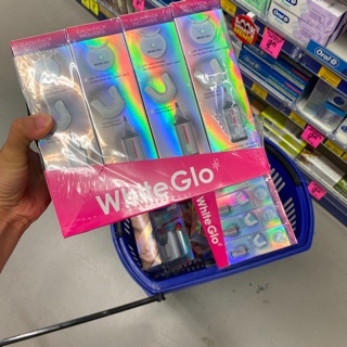 Set trắng răng white glo