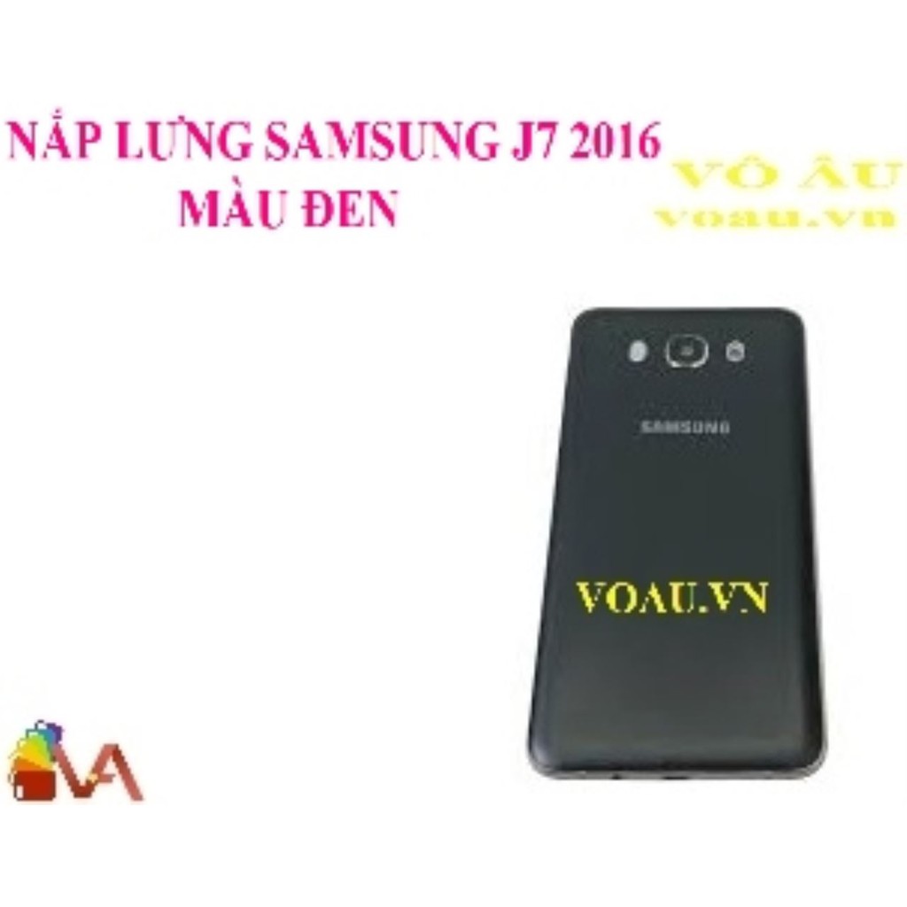 NẮP LƯNG SAMSUNG J7 2016 MÀU ĐEN