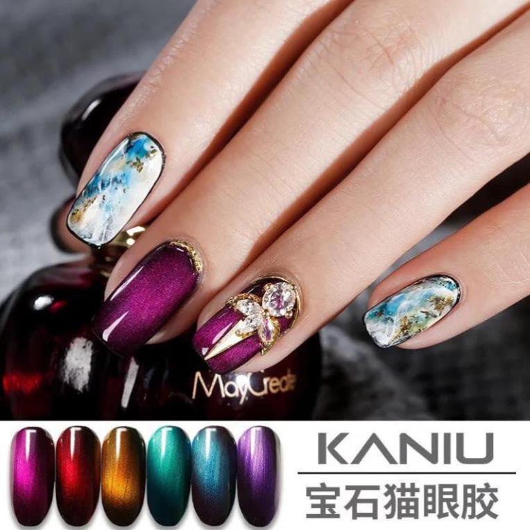 Sơn móng Gel mắt mèo Kaniu bền màu cực kì mướt 12ML - BSMY nhập xịn