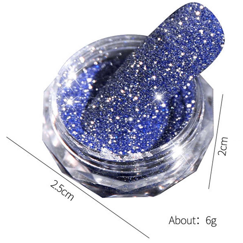 Bột nhũ kim tuyến lấp lánh đắp móng tay trang trí nghệ thuật thời trang