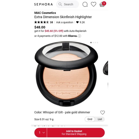 Phấn Bắt Sáng MAC Double Gleam