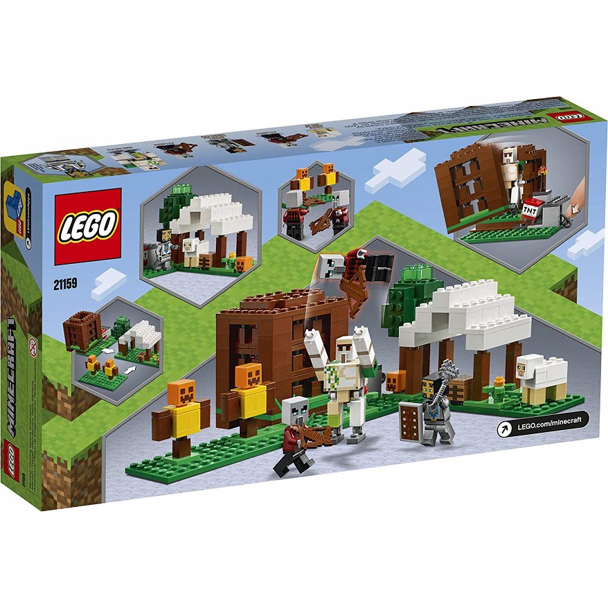 Lego Minecraft USA 21159 – Cuộc phiêu liu giải cứu Iron golem