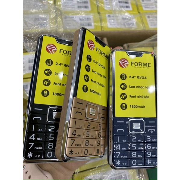 Điện thoại Forme D666 4G - Hàng chính hãng, NewFullbox Bảo hành 12 tháng