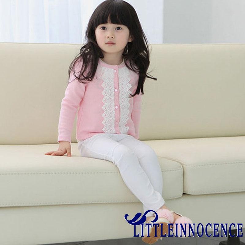 ❤XZQ-Fashion Baby Girls Lace Clothing Jacket Clothing Jacket Coat Kids Long Sleeve Outerwear Clothes