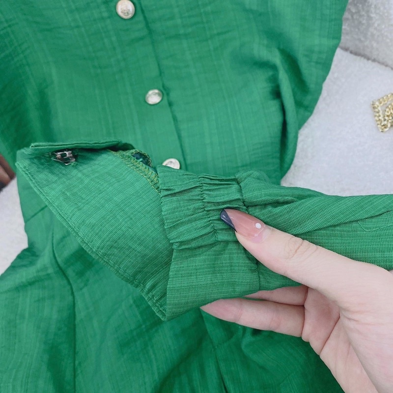 SET ÁO SƠ MI & CHÂN VÁY MIDI