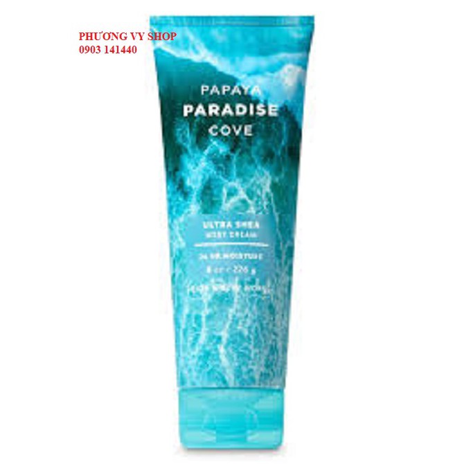 Kem dưỡng thể hương nước hoa BBW PAPAYA PARADISE COVE