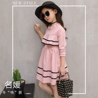 Đầm tay dài bé gái