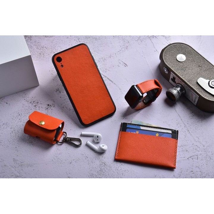 Combo 4 món ốp điện thoại iphone(từ 8 trở lên)+ dây apple watch(1,2,pro)+ bao đựng airpod + ví thẻ cực chất