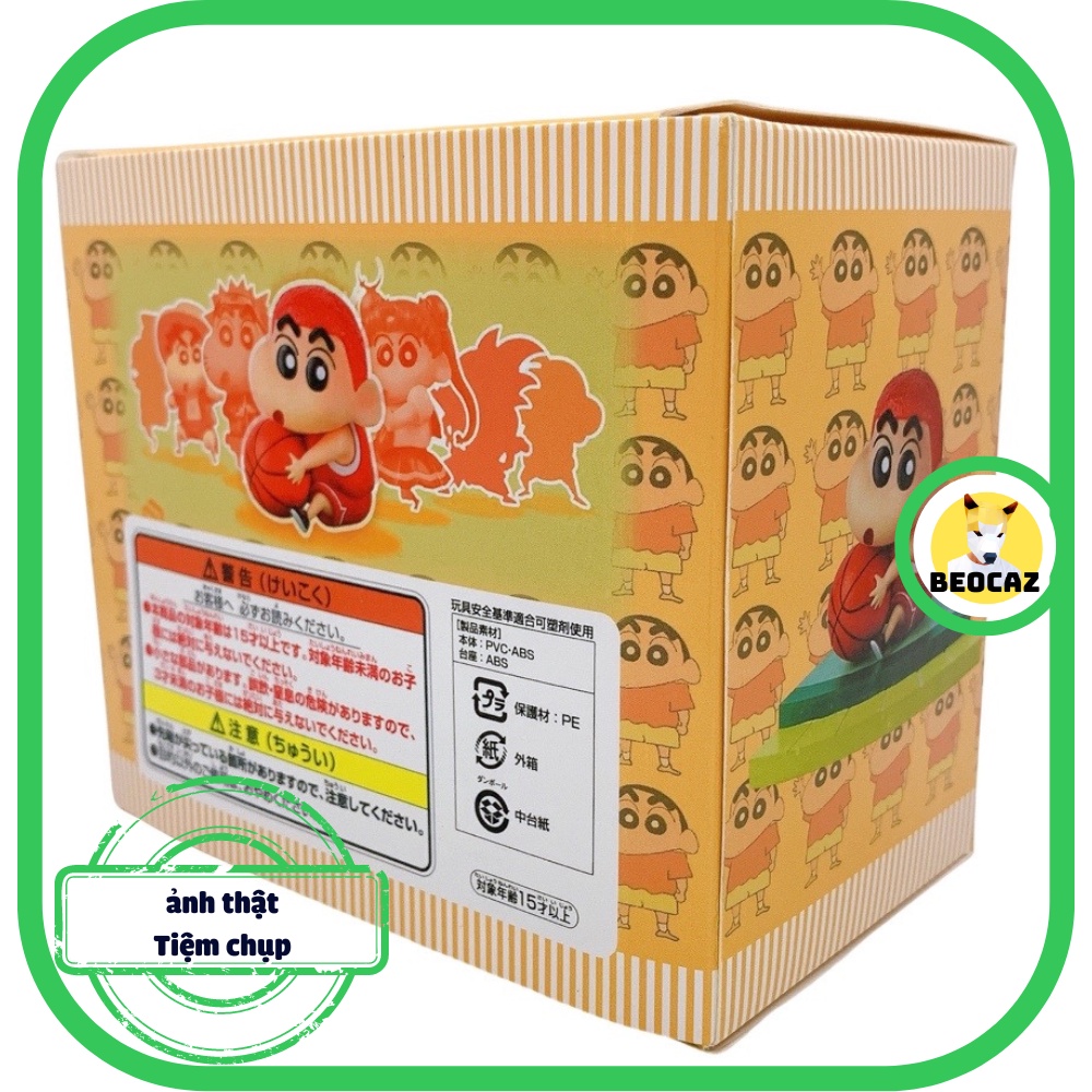 Mô hình Shin chan Cậu bé bút chì Shinosuke cosplay Slam Dunk One Piece Đảo Hải Tặc Luffy dễ thương Đồ chơi Beocaz