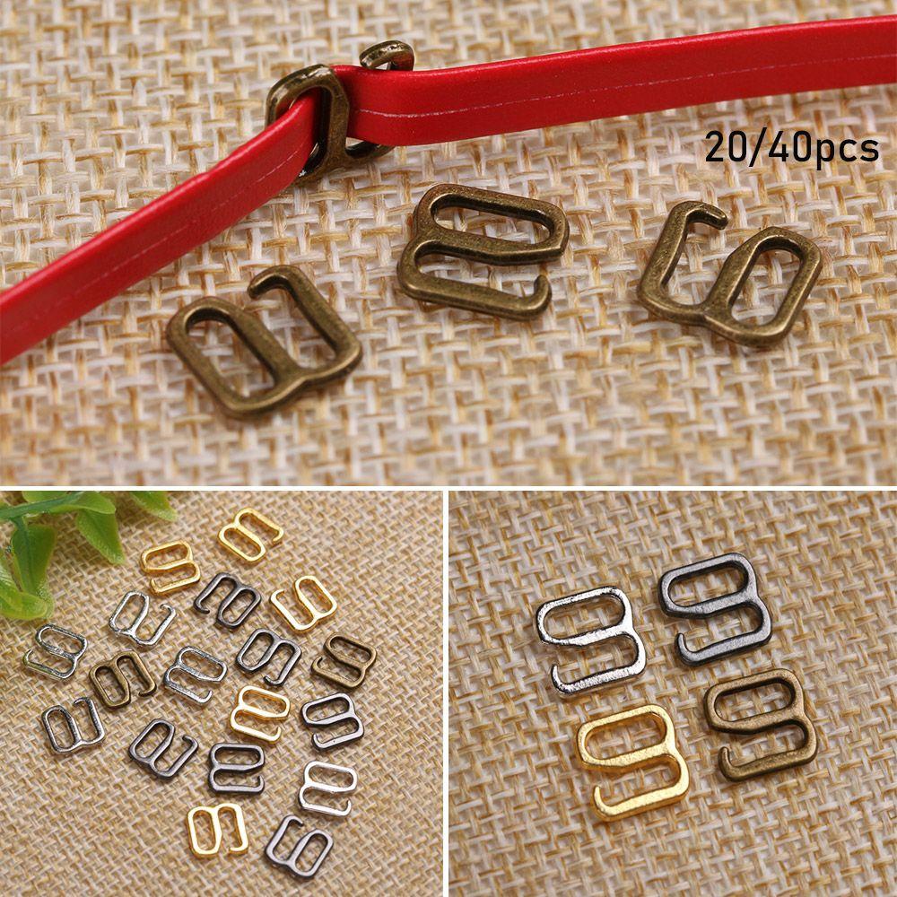 BEBETTERM Set 20 / 40 Khóa Kim Loại Mini 6mm 9 Ngăn Cho Búp Bê