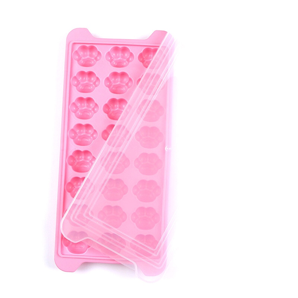 Khuôn silicon Làm Đá Hình Bàn Chân Mèo