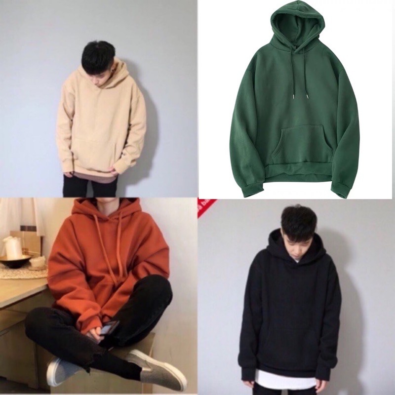 ÁO HOODIE TRƠN NAM NỮ CAO CẤP