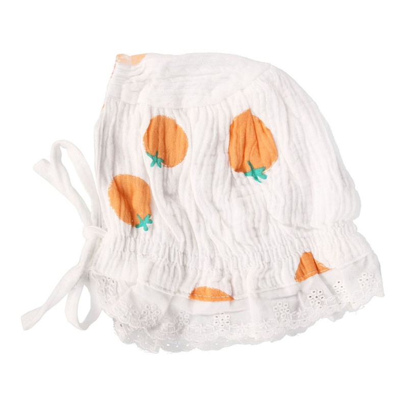 Mũ Bonnet Cotton Thoáng Khí In Họa Tiết Thời Trang Xuân Hè Dùng Làm Đạo Cụ Chụp Ảnh Cho Bé Sơ Sinh