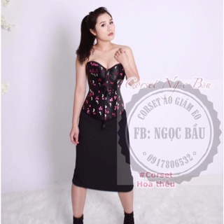 SALE Corset cúp ngực