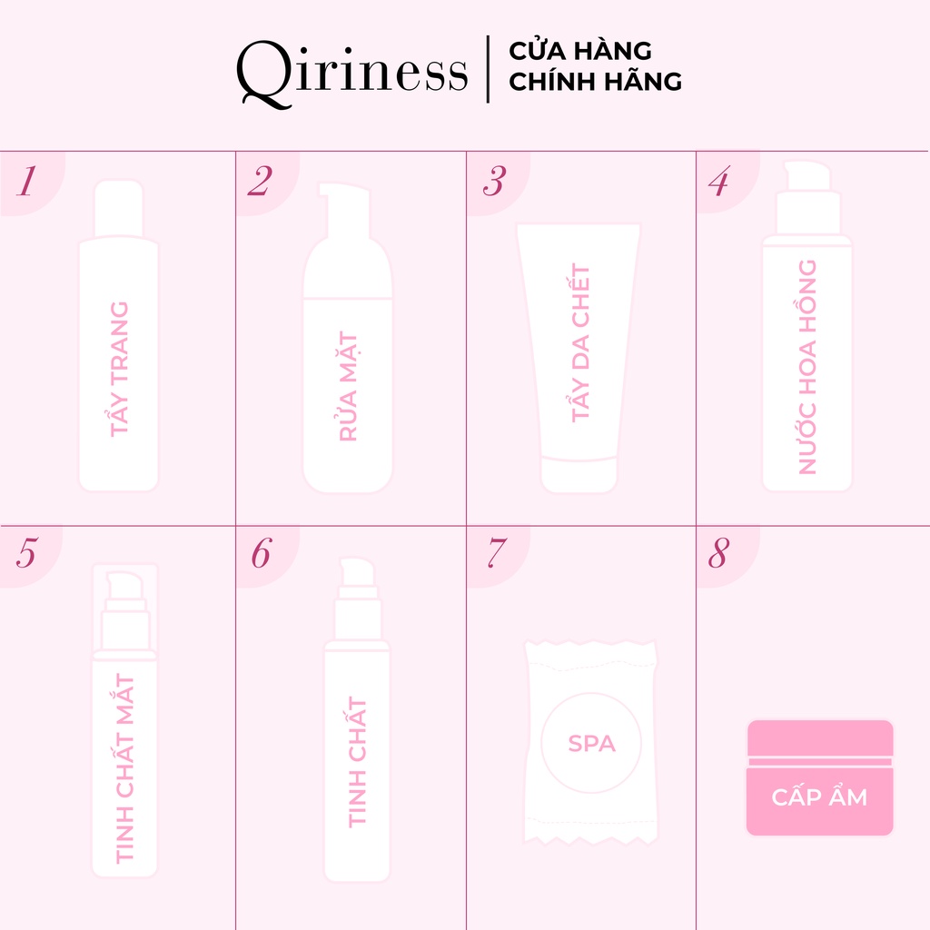 Kem dưỡng ngày chống lão hoá làm săn chắc và thúc đẩy tái tạo da Qiriness Global Well-Aging Redensifying Cream 50ml;