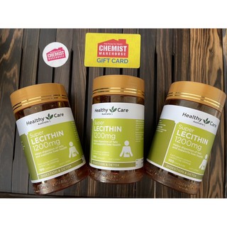 (Date 2025) Mầm đậu nành Úc Super Lecithin 1200mg