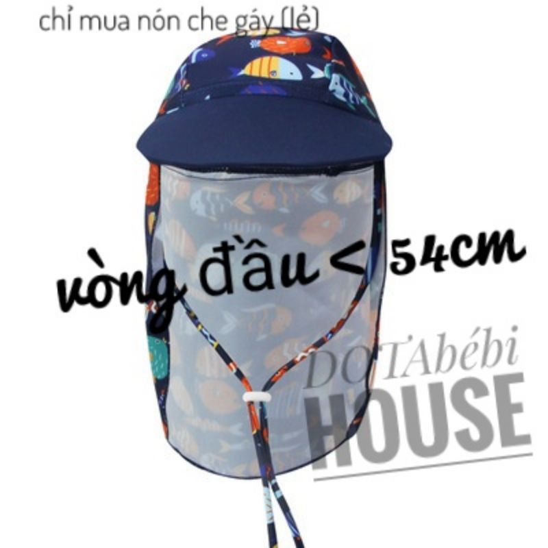 (17-43kg) có nón Đồ bơi áo tắm rời tay dài mã SW0170 màu cam cho bé size đại - DOTAbébi HOUSE