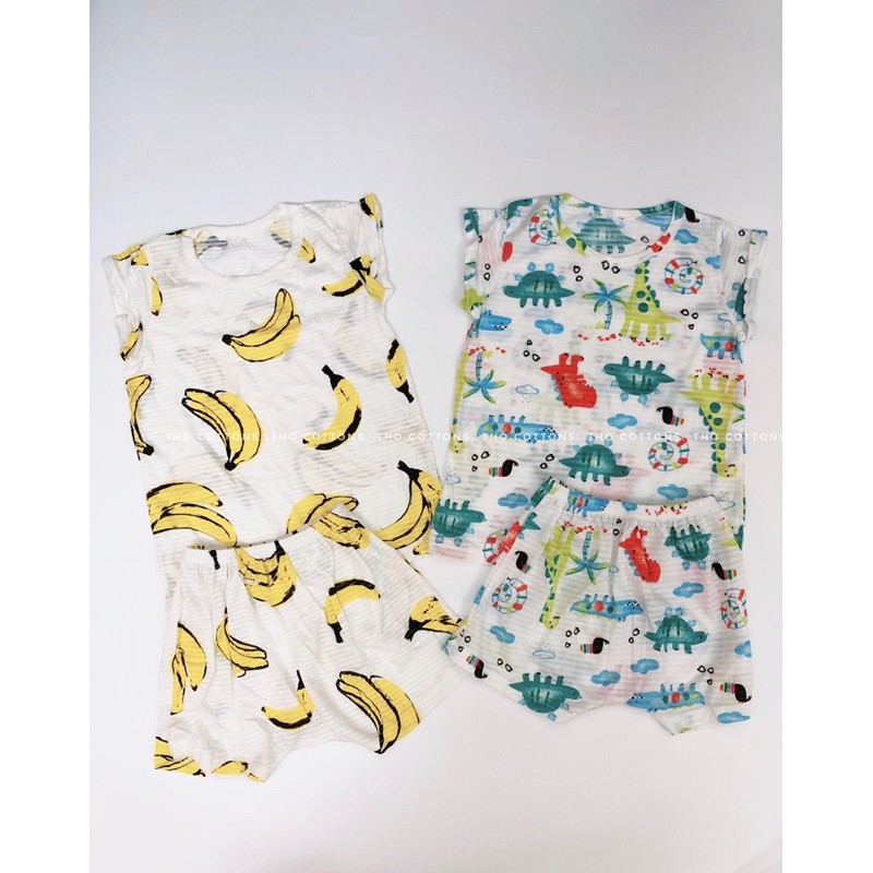 Bộ vải Cottons Hàn Quốc cho bé