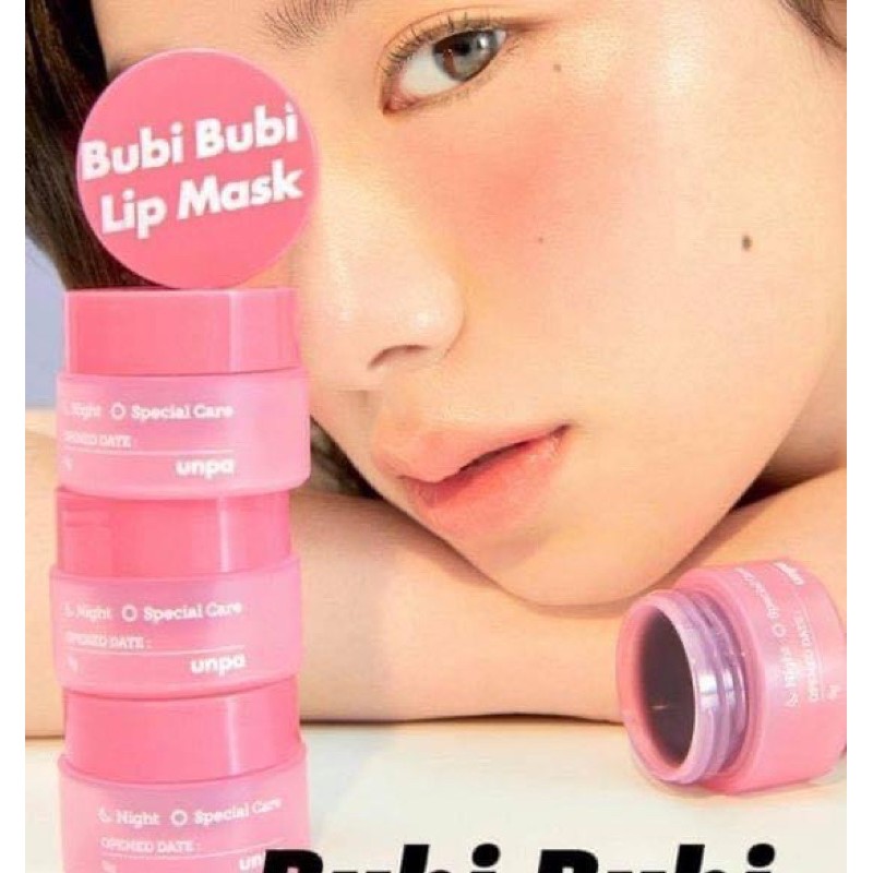 Mặt nạ ngủ môi Bubi Bubi lip mask