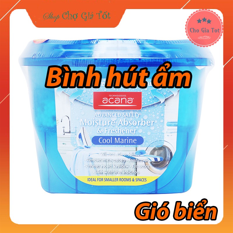 Hộp hút ẩm khử mùi chống mốc Acana Hàn Quốc 290Gr