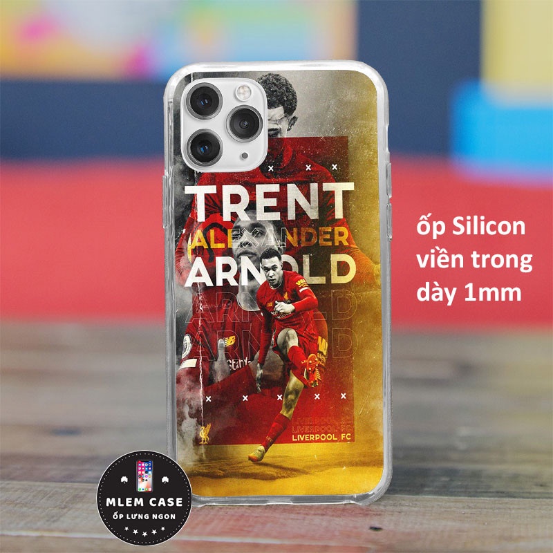 🔥Ốp iPhone Trent Alexander Arnold 🔥Ốp Kính Silicon Liverpool iphone 6s 6 7 8 Plus X Xr Xs Max 11 12 13 Pro FOOTBALL095