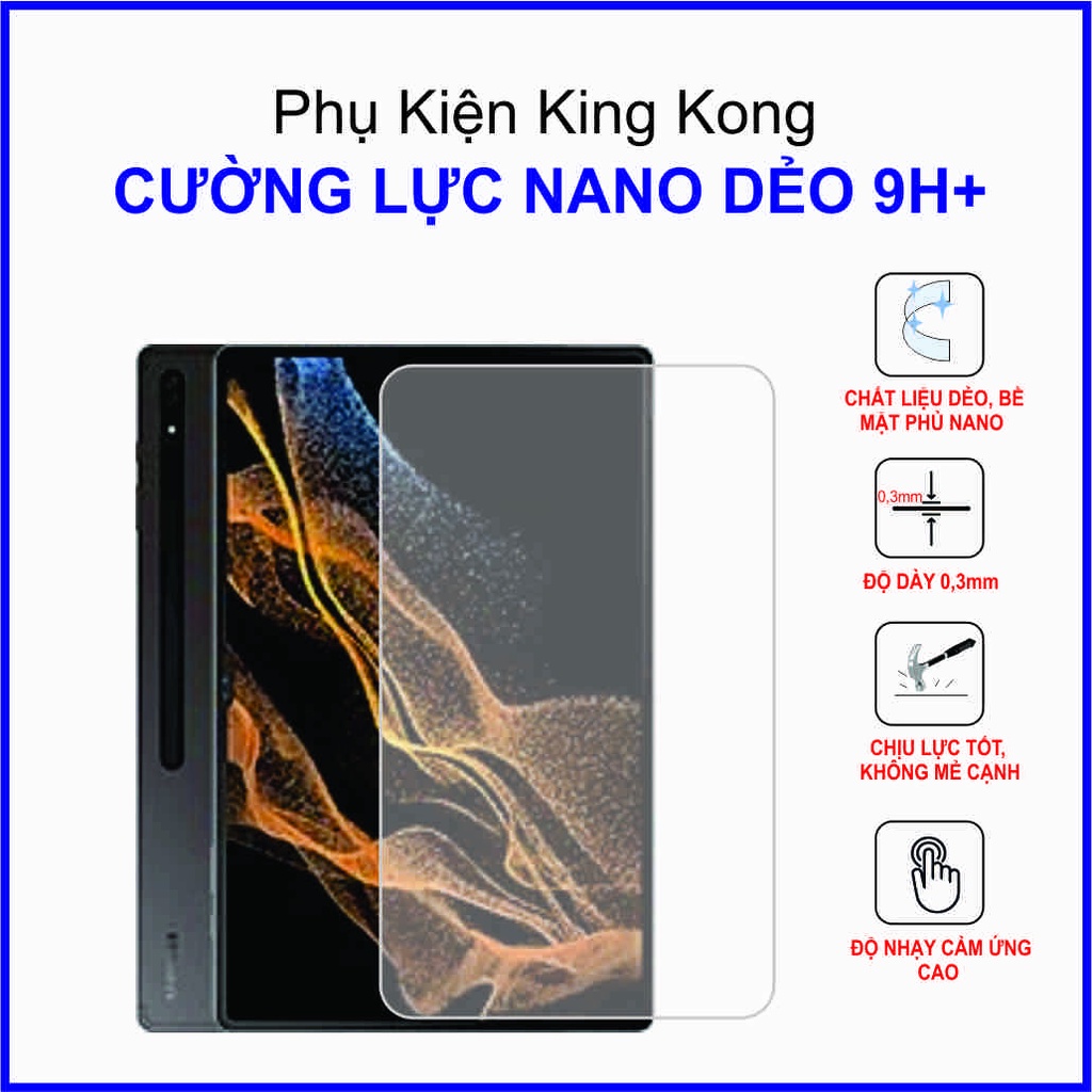 Cường lực Samsung galaxy S8 Ultra Cường lực nano dẻo 9H+