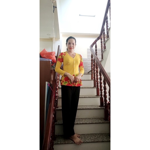 Áo lẻ bà ba size 5 to(65-72kg) ảnh thật