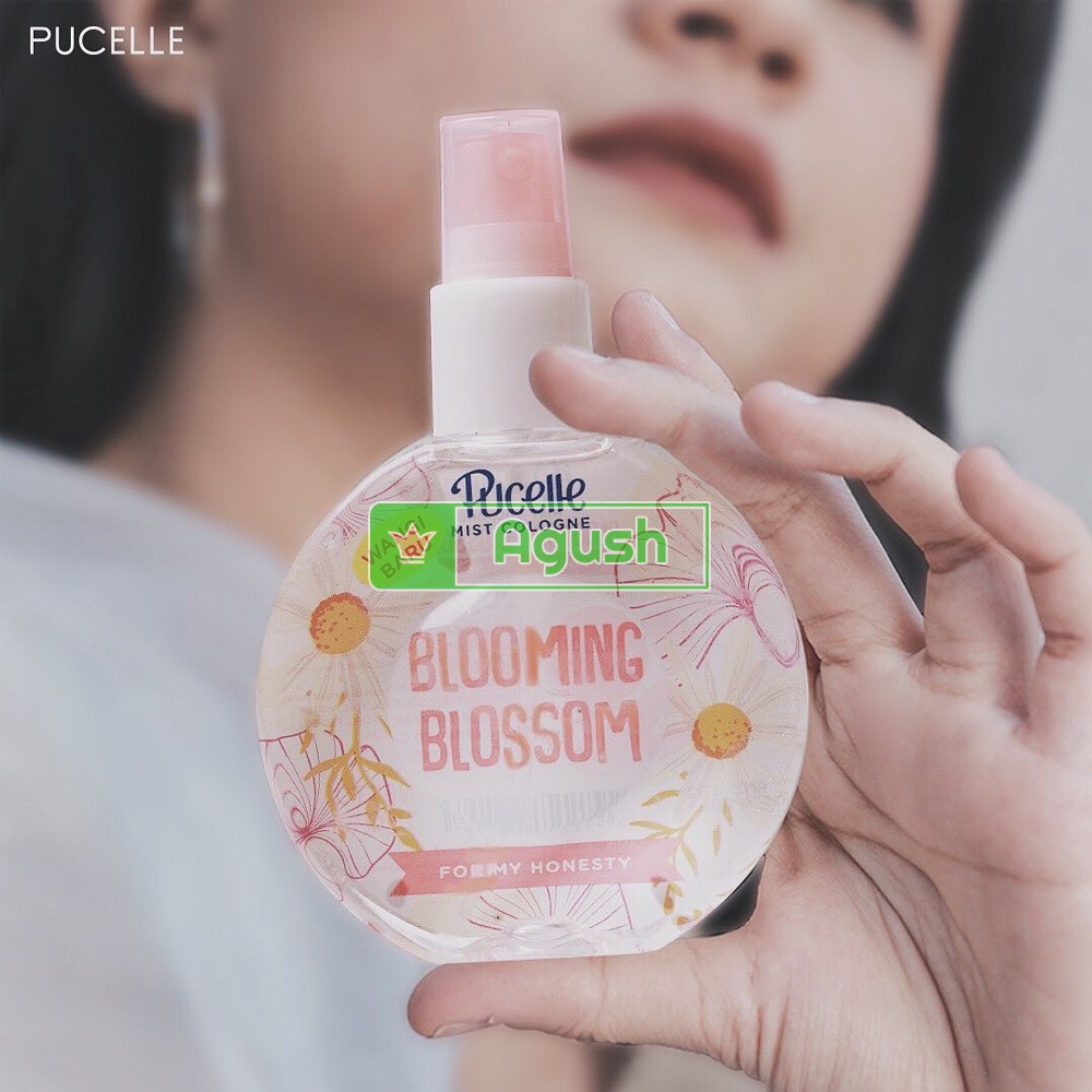 Nước hoa nữ bé gái mini thơm lâu chính hãng Pucelle Blooming Blosom 75ml dịu nhẹ nhàng dạng xịt khô toàn thân giá rẻ