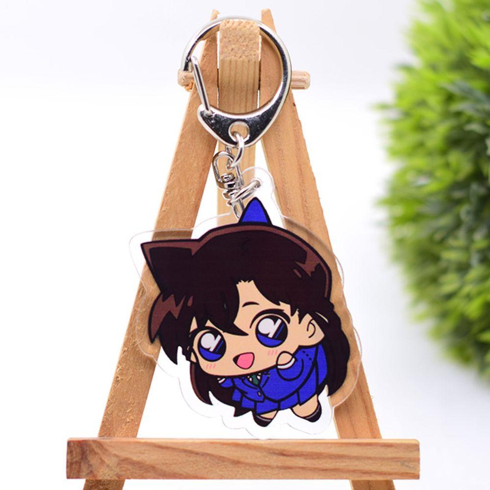 DARNELL Móc Khóa Acrylic Hình Nhân Vật Anime Dễ Thương