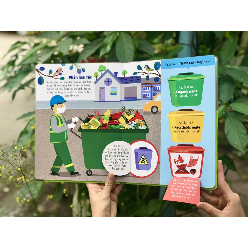 SÁCH - Lift-the-flap - Lật mở khám phá - The Environment - Môi trường của chúng ta