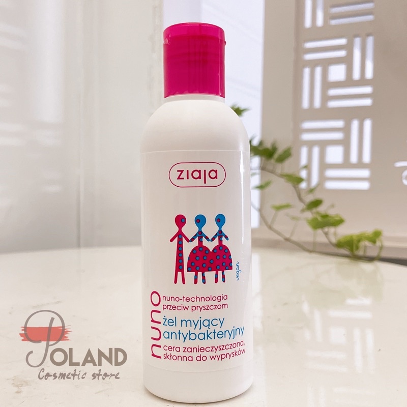 Sữa rửa mặt cho da dầu mụn ZIAJA NUNO 200ml